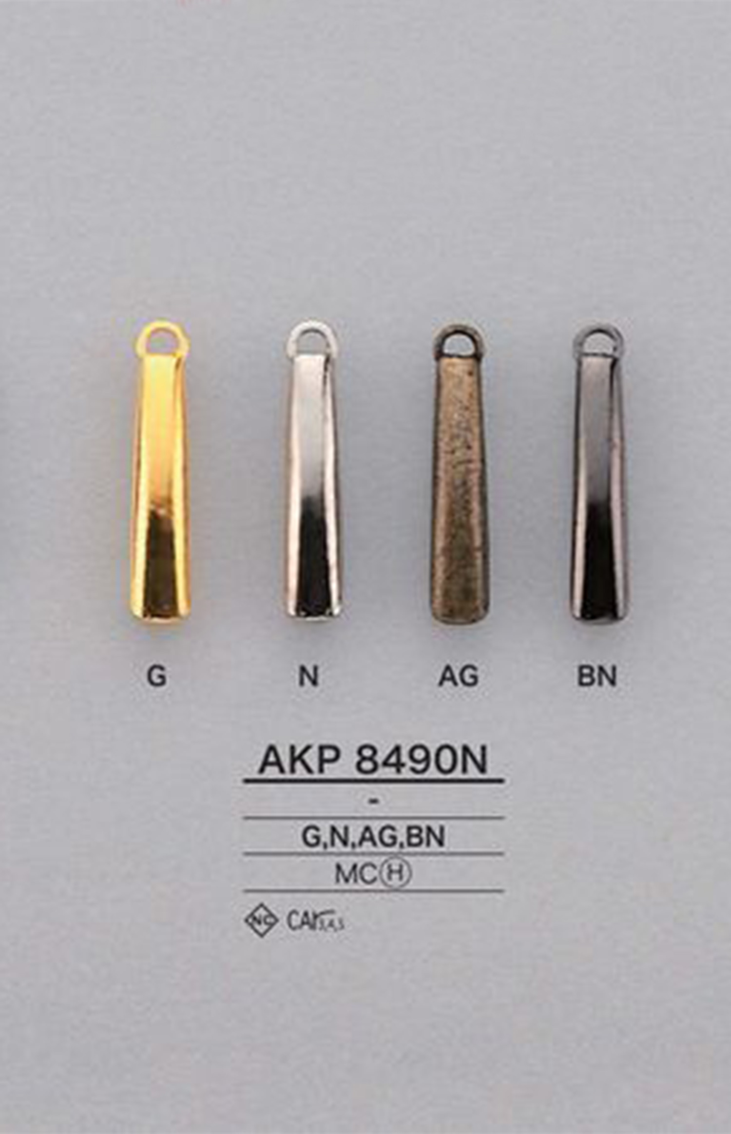 AKP8490N 拉鍊點（拉頭） 愛麗絲鈕扣