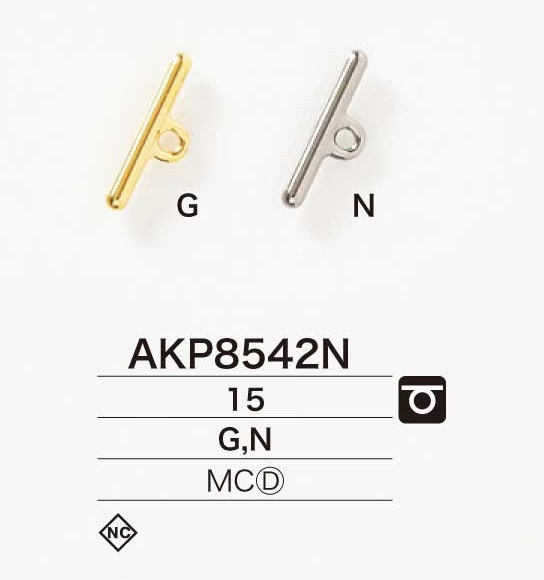 AKP8542N 壓鑄製 15mm 搭扣鈕扣 IRIS鈕扣