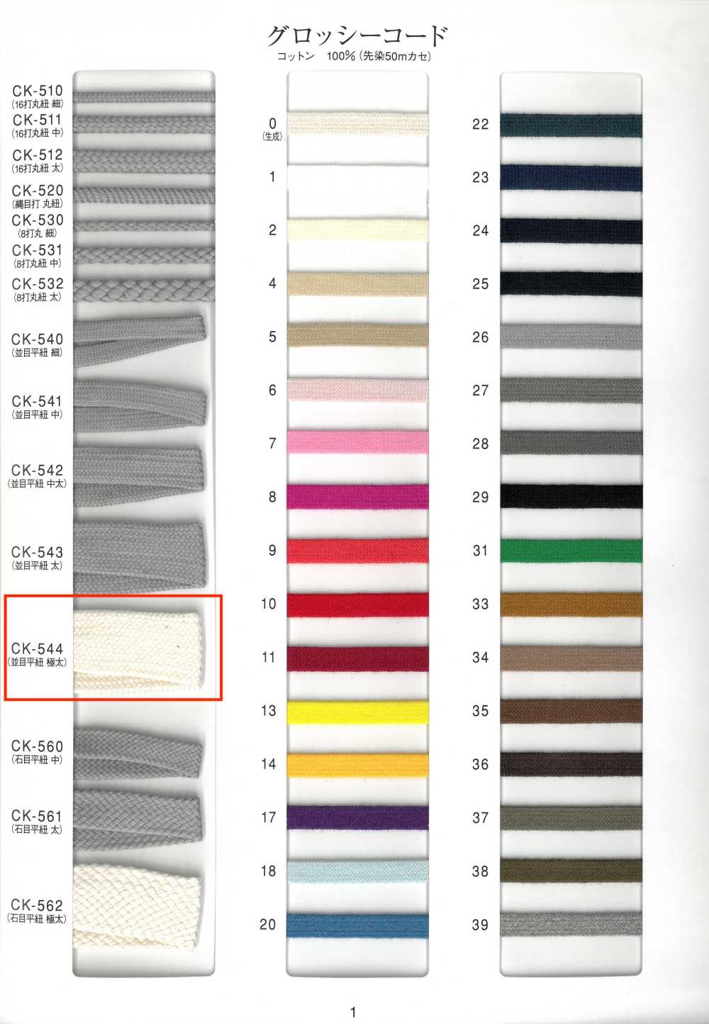 CK544 光繩子常規編織扁平繩 加厚[緞帶、帶、繩子]