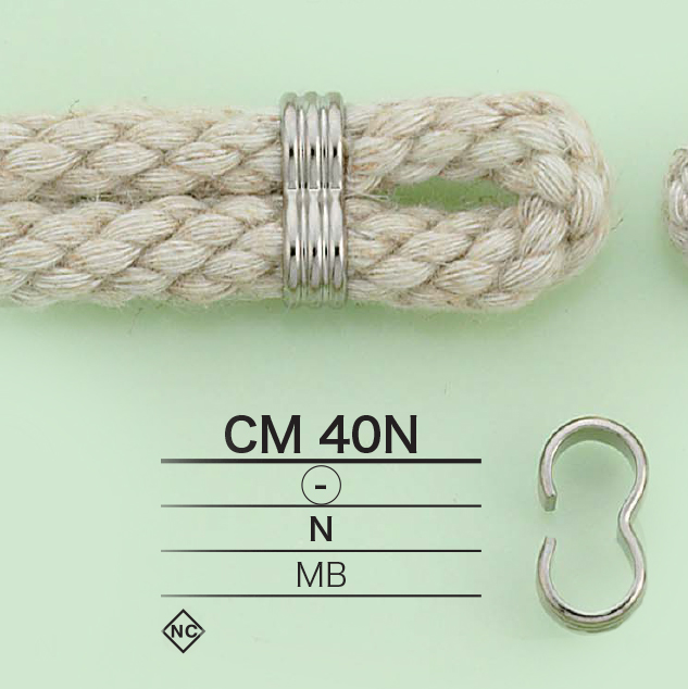 CM40N 拱形金屬配件 相容檢針器[扣和環] 愛麗絲鈕扣
