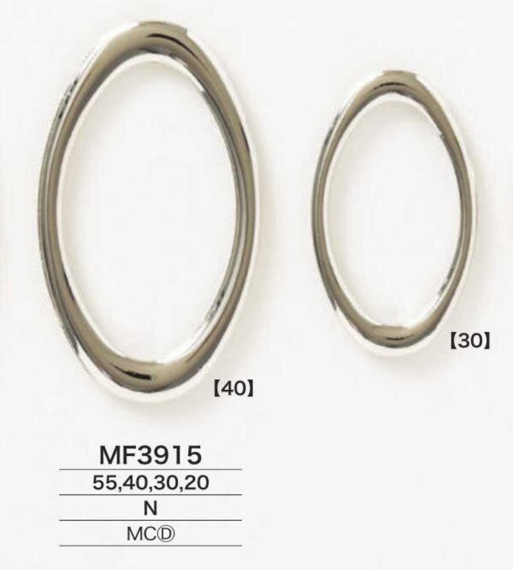 MF3915 澆鑄D型環[扣和環] 愛麗絲鈕扣