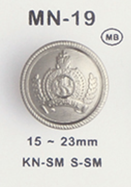 MN19 金屬羈扣 Osaka Plastic Industries（DAIYA BUTTON）