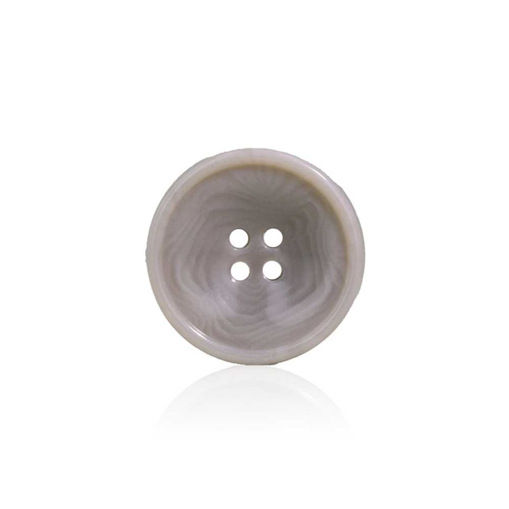 PRV14 脲醛樹脂製4孔紐扣[鈕扣] 愛麗絲鈕扣