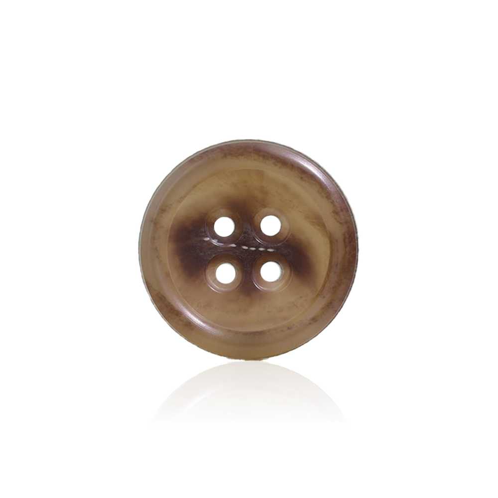 PRV7 脲醛樹脂製4孔紐扣[鈕扣] 愛麗絲鈕扣