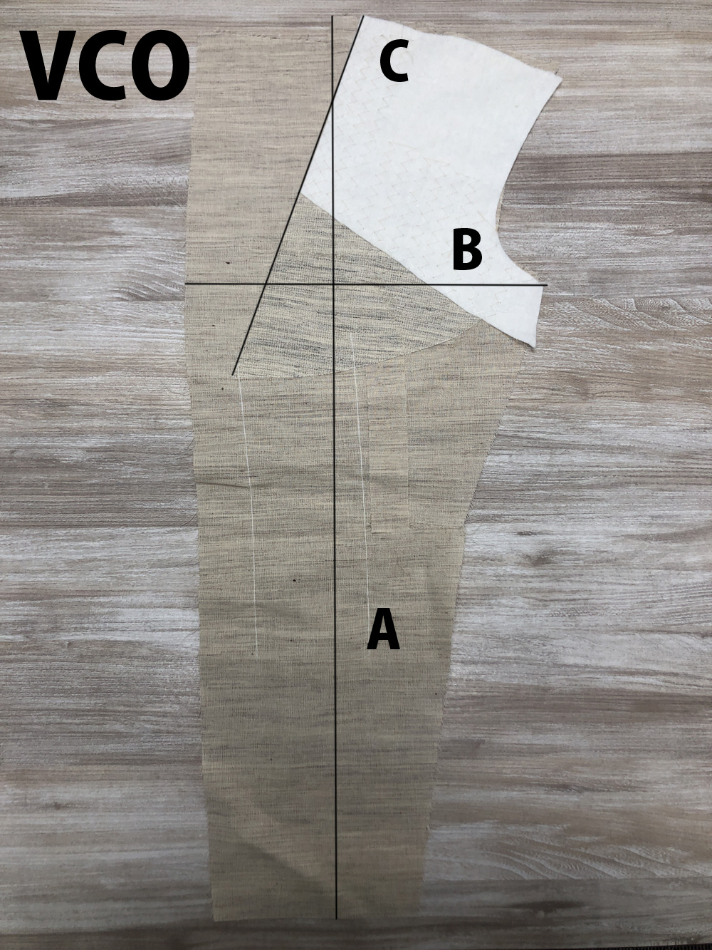 VCO 男士高品質加工毛襯[襯布] Okura Shoji