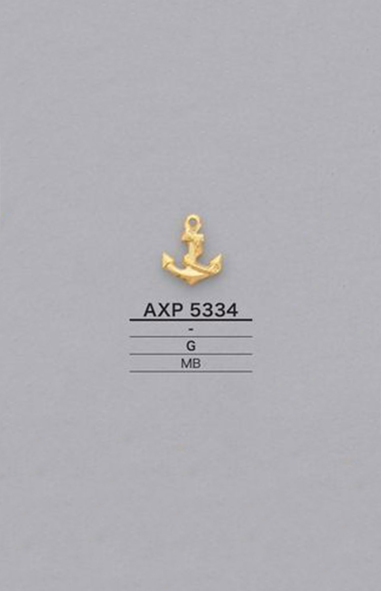 AXP5334 錨圖形元素零件[雜貨等] 愛麗絲鈕扣