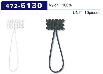 472-6130 扣眼日本組紐織線型總長40mm（10個）[扣眼盤扣] 達琳（DARIN）
