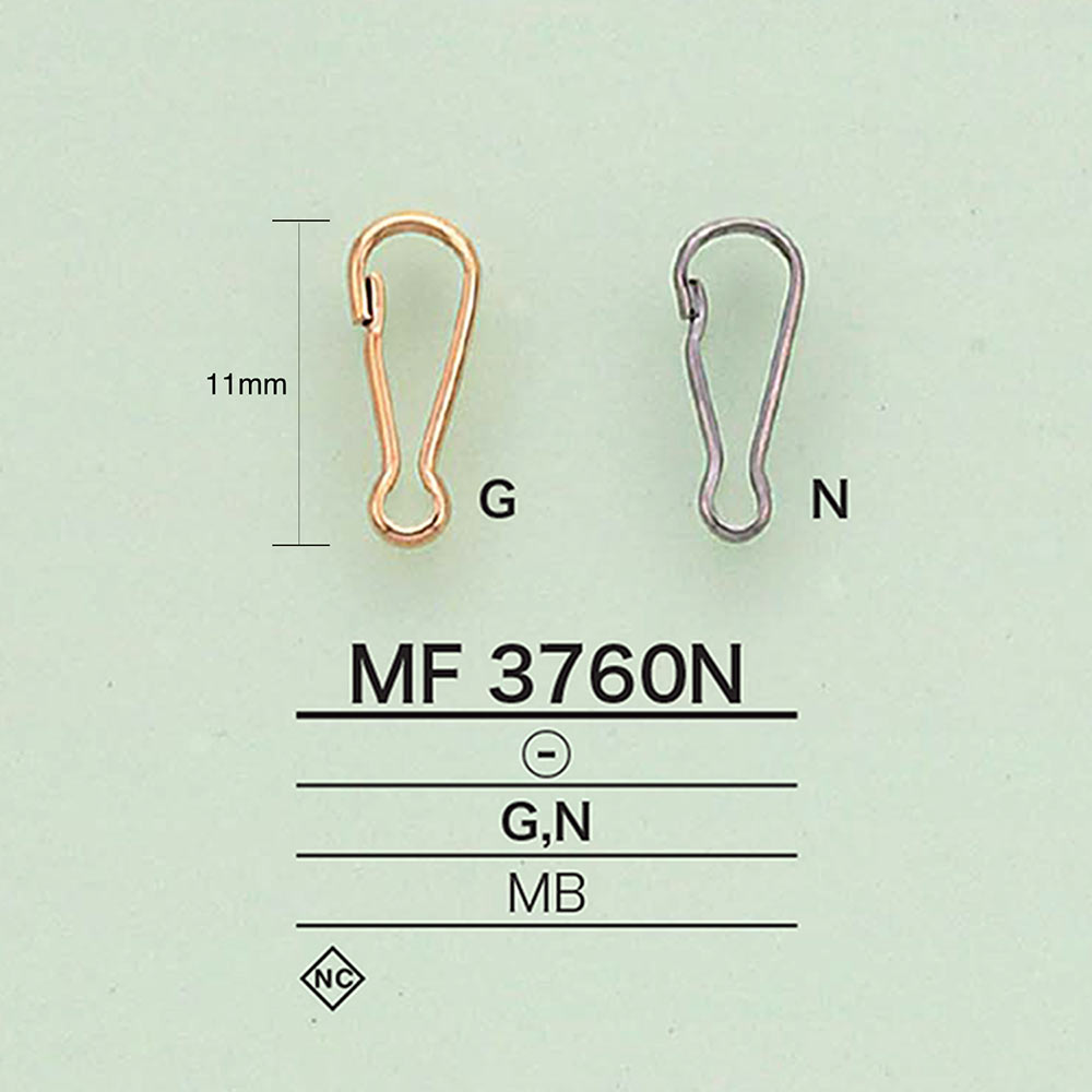 MF3760N 鑰匙鏈金屬零件[雜貨等] 愛麗絲鈕扣