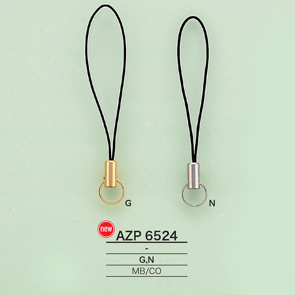 AZP6524 吊帶金屬零件[雜貨等] 愛麗絲鈕扣