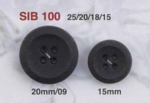 SIB100 Mirable（矽膠）紐扣4 個孔[鈕扣] 愛麗絲鈕扣