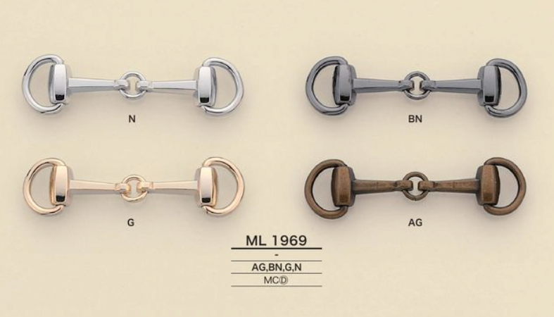 ML1969 鑽頭零件[扣和環] 愛麗絲鈕扣