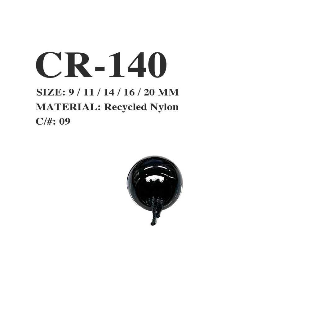 CR-140 漁網再生尼龍繩帽圓形[扣和環] Morito（MORITO）