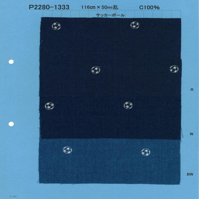 P2280-133-soccerball 布雷布放電打印泡泡紗[面料] 吉和紡織