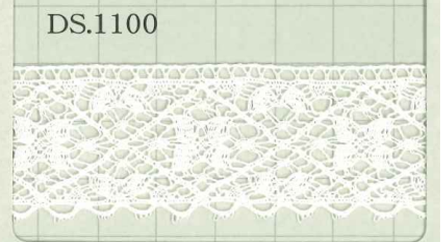 DS1100 棉花蕾絲寬度：28mm 大貞