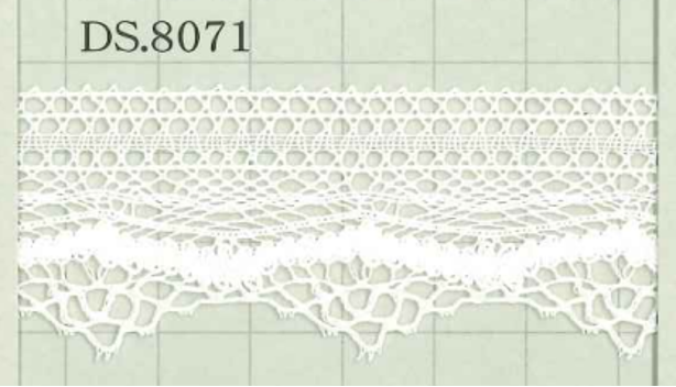 DS8071 棉花蕾絲寬度：23mm 大貞