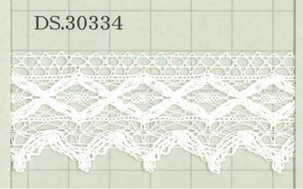 DS30334 棉花蕾絲寬度：30mm 大貞