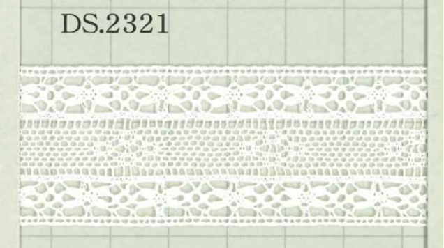 DS2321 棉花蕾絲寬度：28mm 大貞