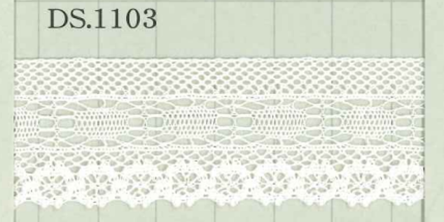 DS1103 棉花蕾絲寬度：27mm 大貞