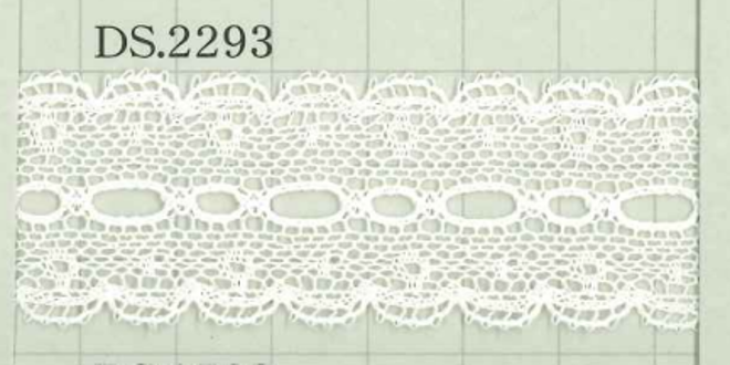 DS2293 棉花蕾絲寬度：20mm 大貞