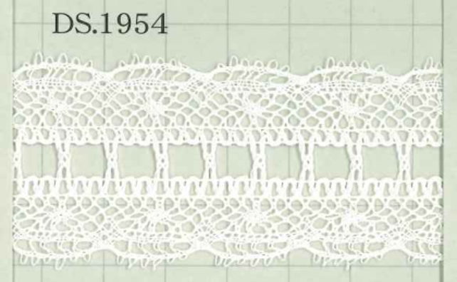 DS1954 棉花蕾絲寬度：33mm 大貞