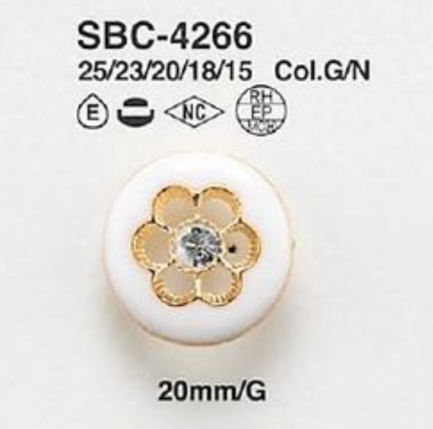 SBC-4266 帶腳的組合鈕扣