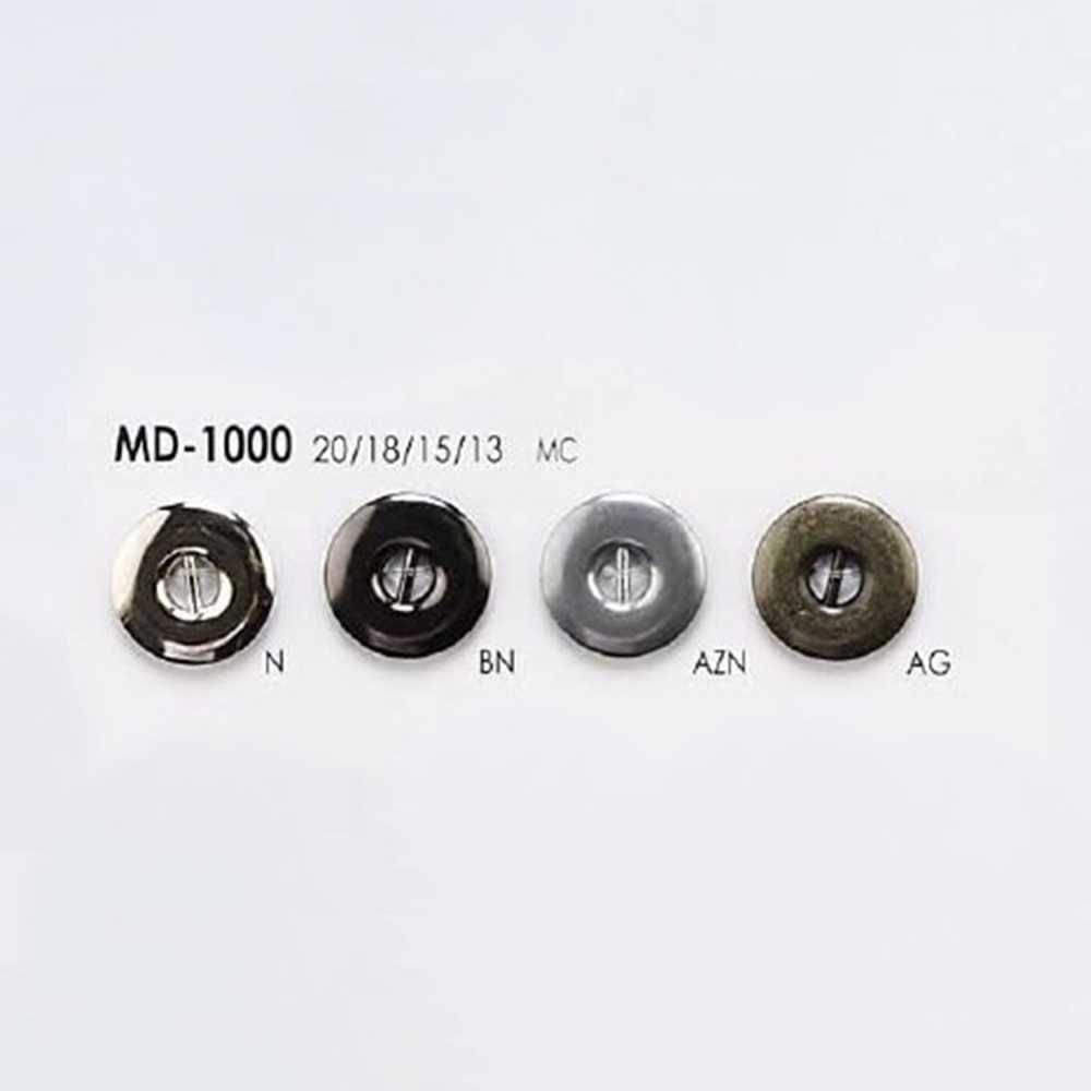 MD1000 壓力鑄造兩孔紐扣[鈕扣] 愛麗絲鈕扣