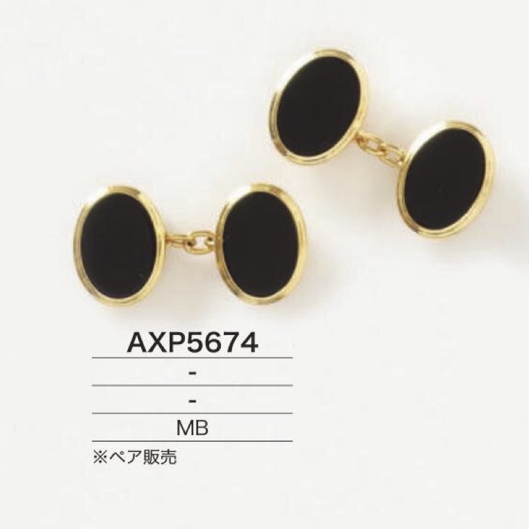 AXP5674 黃銅袖扣[其他雜貨] IRIS鈕扣