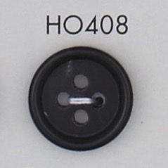 HO408 材料水牛角紐扣四孔紐扣[羈扣] Osaka Plastic Industries（DAIYA BUTTON）