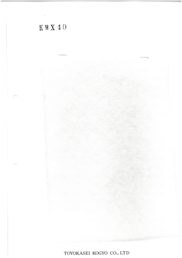 KWX40 KWX系列棉填充物 40克[襯布]