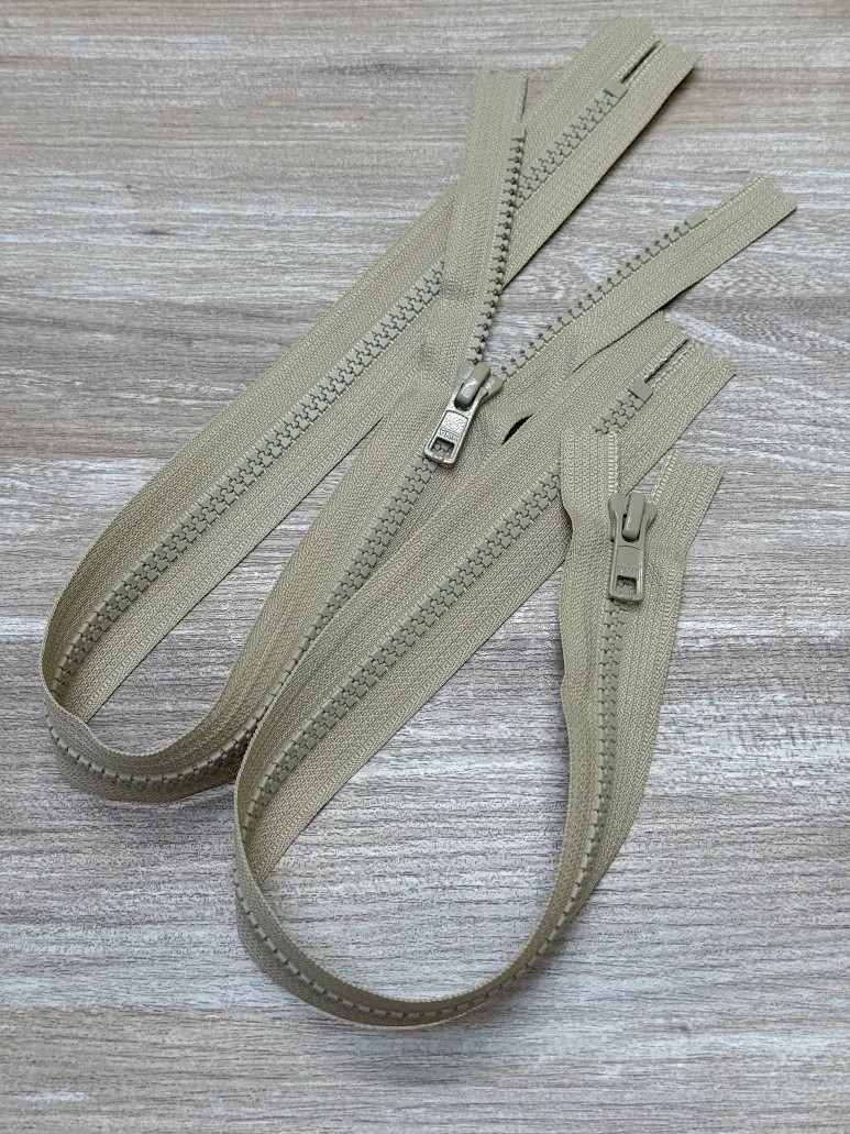 5VSC-OUTLET 樹脂拉鍊， 5 種尺寸，閉口式 YKK拉鍊