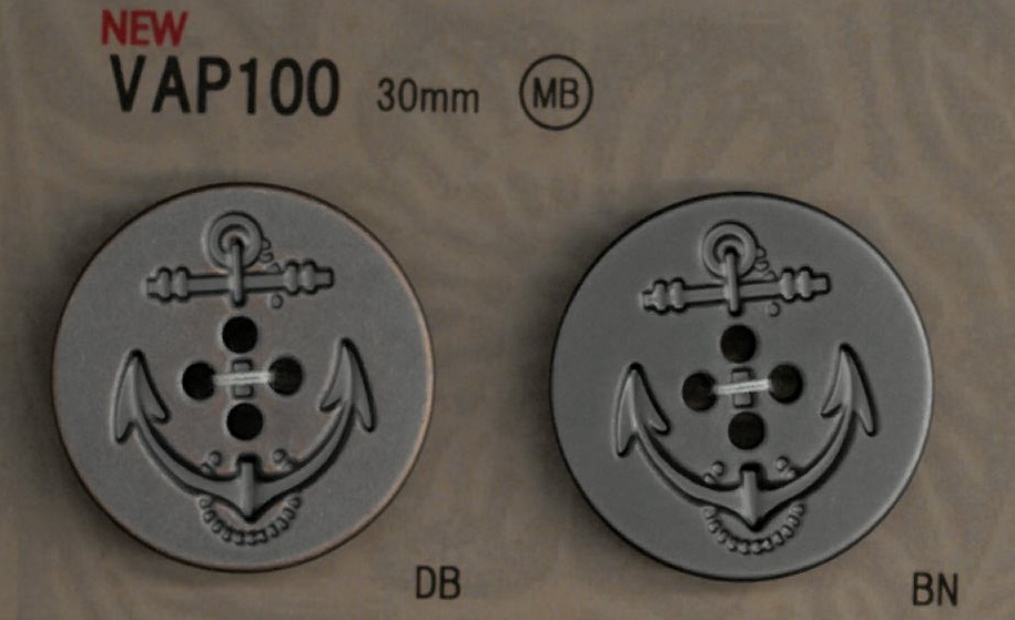 VAP100 錨紐扣[羈扣] DAIYA BUTTON