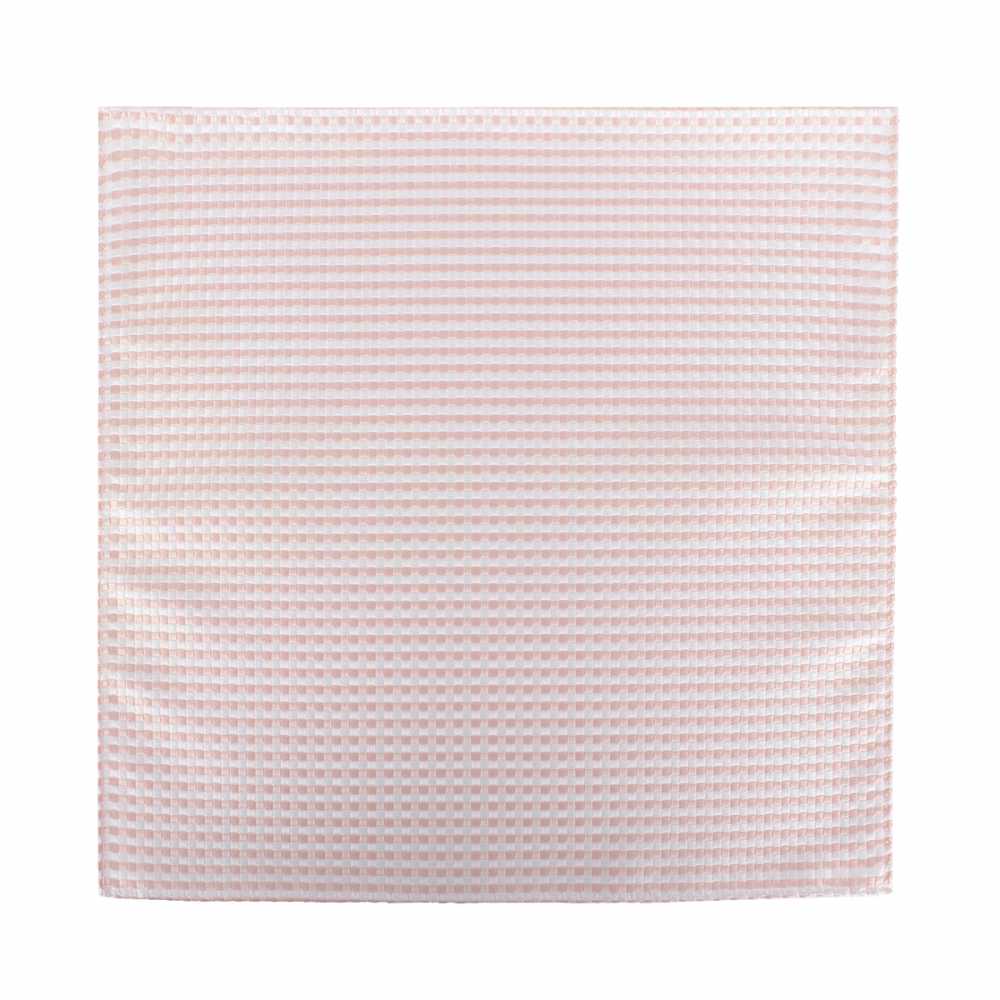 CF-20 日本製造提花方巾格紋圖案粉紅色[正裝配飾] 山本（EXCY）