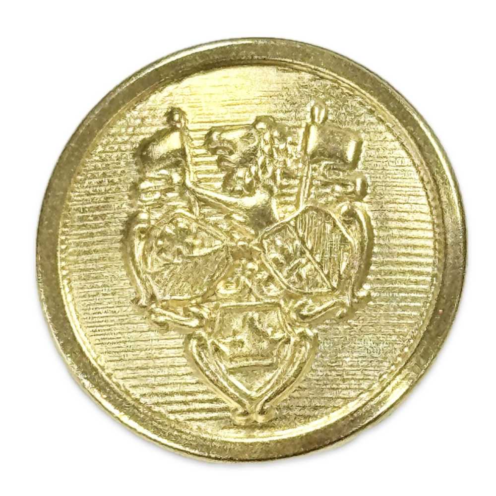 EX139 日本製造的西裝和夾克用金色金屬紐帶[羈扣]