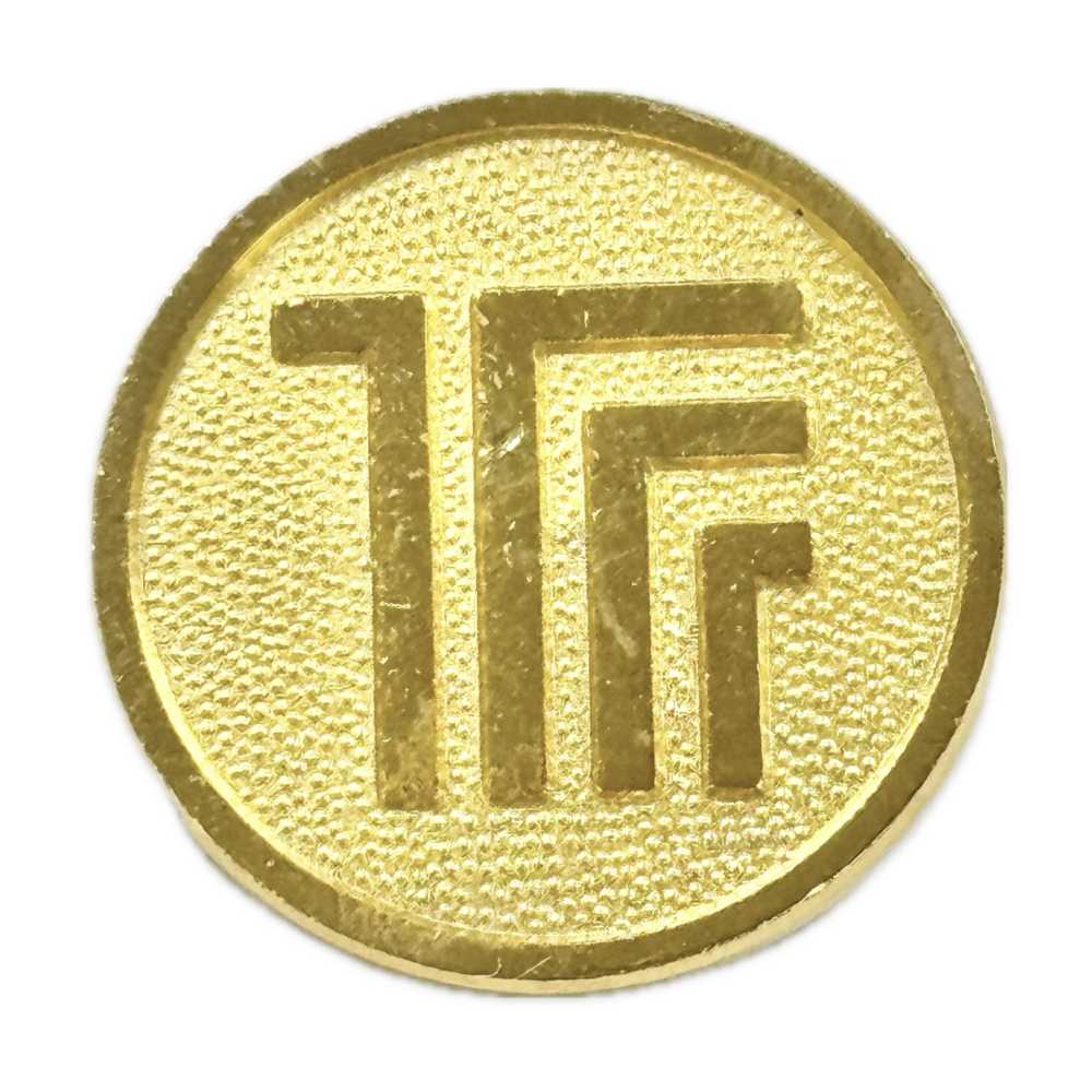 EX99G 日本製造的西裝和夾克用金色金屬紐帶[羈扣]