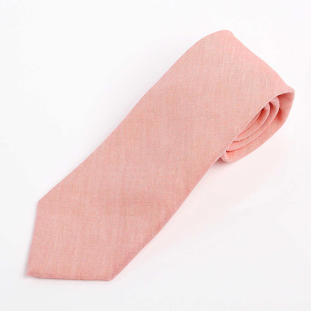 HLN-05 HARISSONS 亞麻領帶粉色[正裝配飾] 山本（EXCY）
