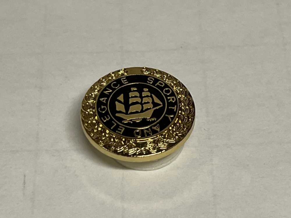 P15 日本金屬紐扣金色，適用於西裝和夾克[鈕扣]