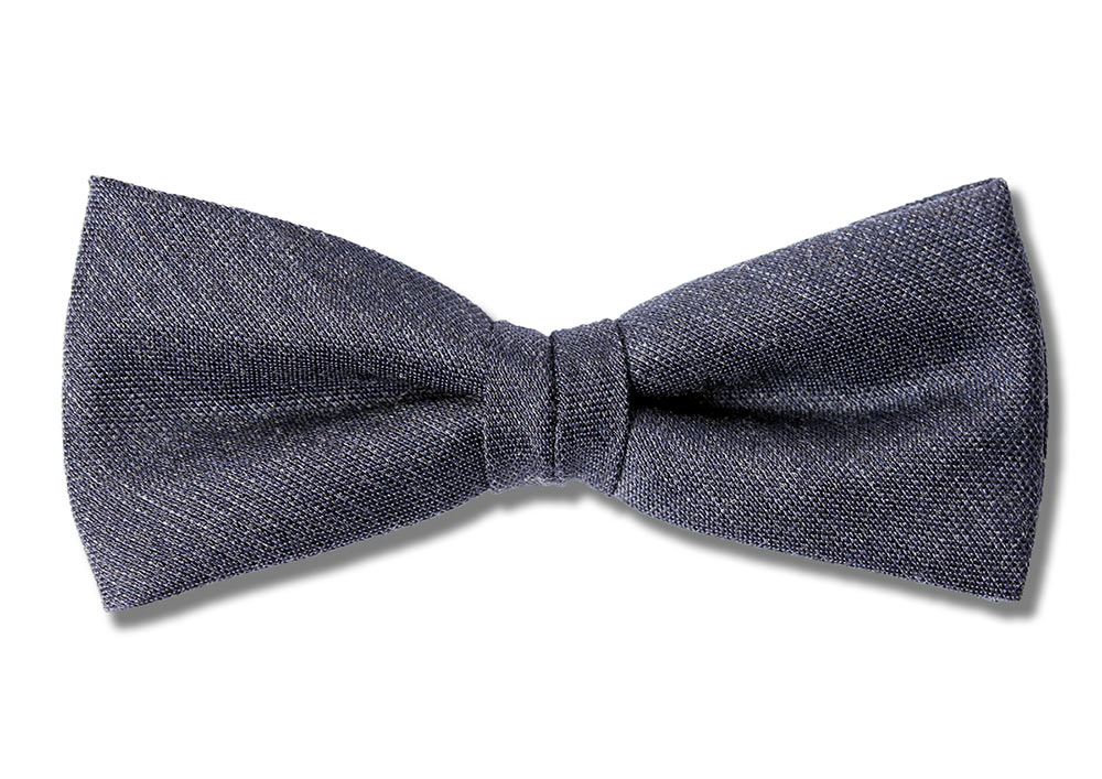 PBF-4 海軍藍色領結，五邊形面料[正裝配飾] 山本（EXCY）