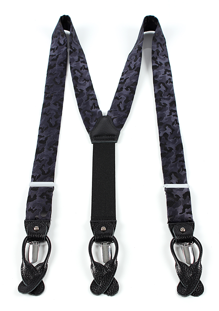 PSR-1 五角形面料迷彩圖案海軍藍吊帶[正裝配飾] 山本（EXCY）