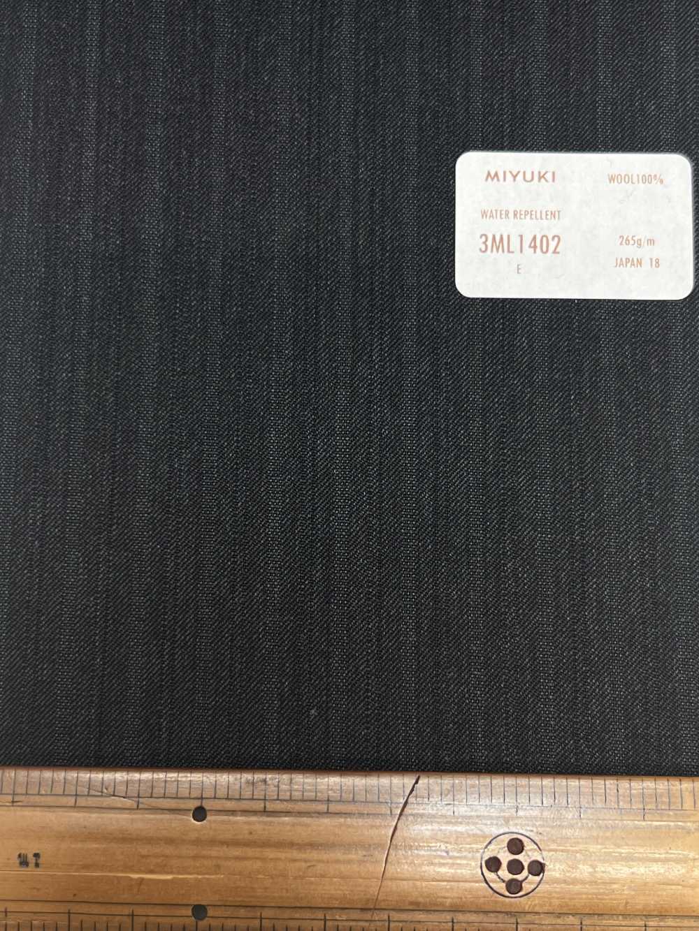 3ML1402 COMFORT LINE LANAVITA C-zero 防水 炭灰色[布料] 美雪敬織 (Miyuki)