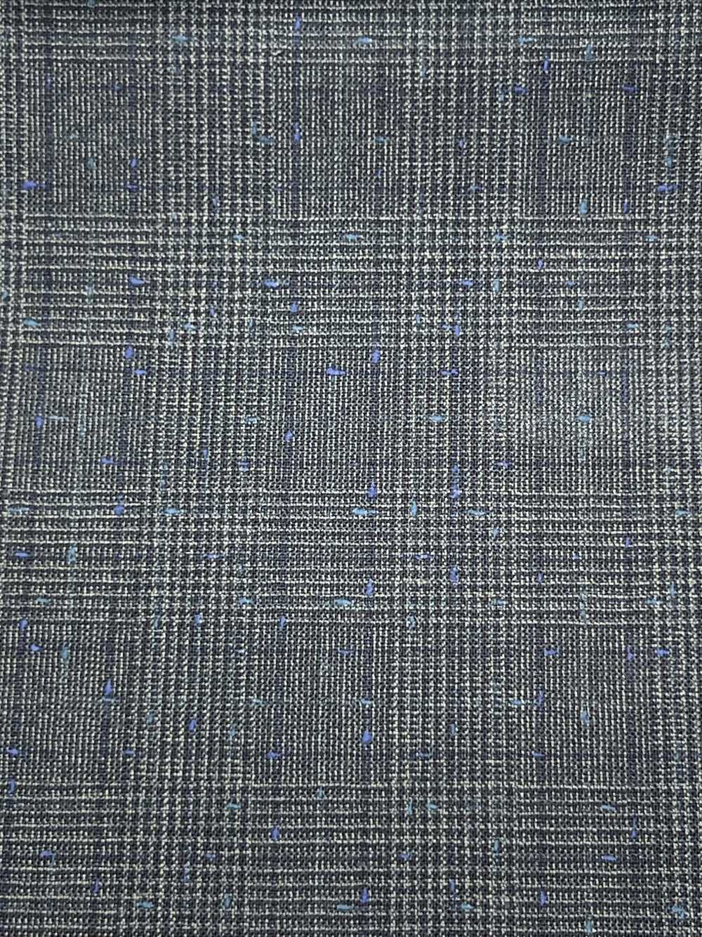 T13358-038 NIKKE DESIGN 海軍藍格倫格紋[布料] NIKKE