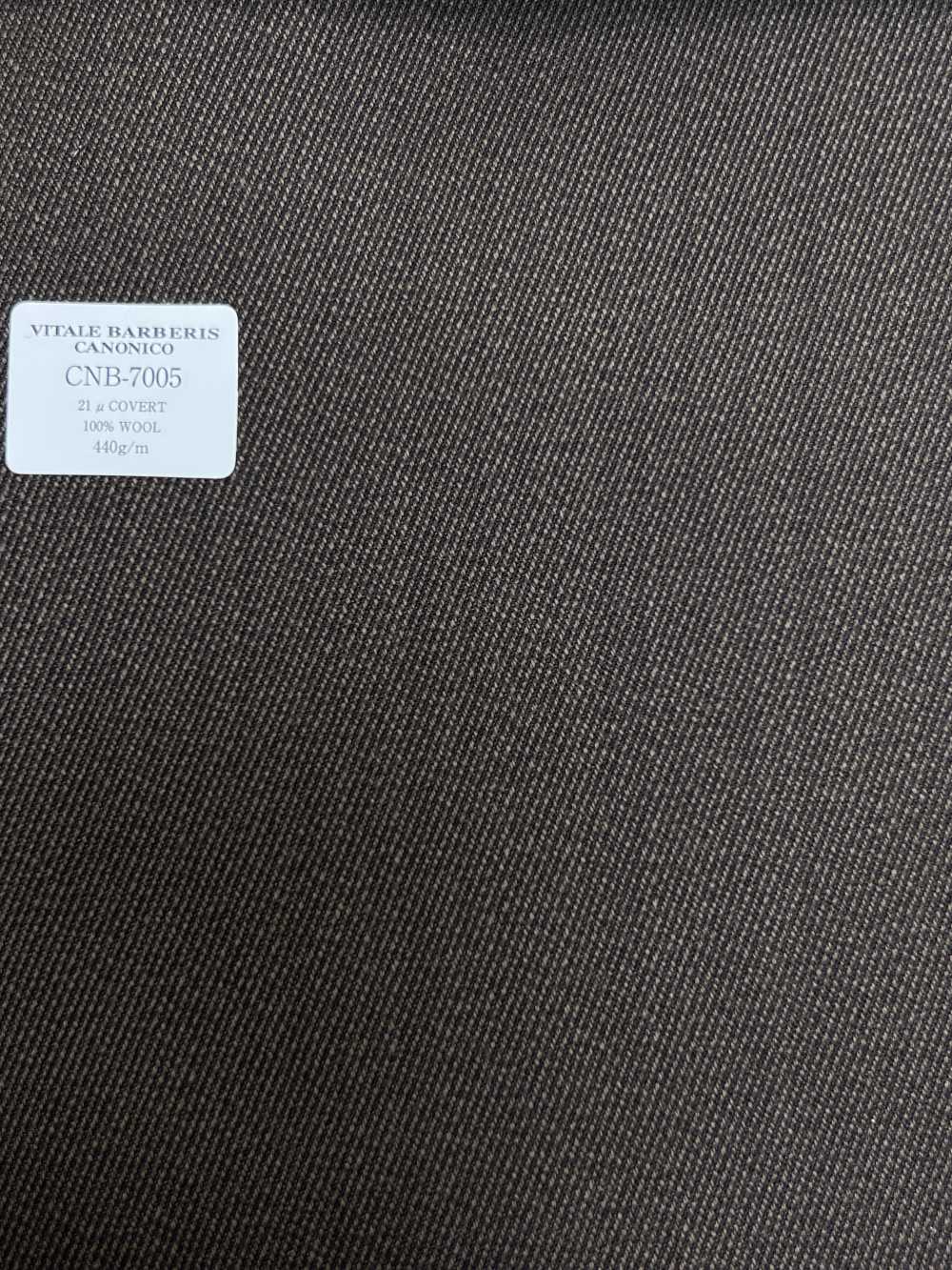 CNB7005 CANONICO（Canon） 經典款 21μ COVERT 棕色純色[布料] 佳能