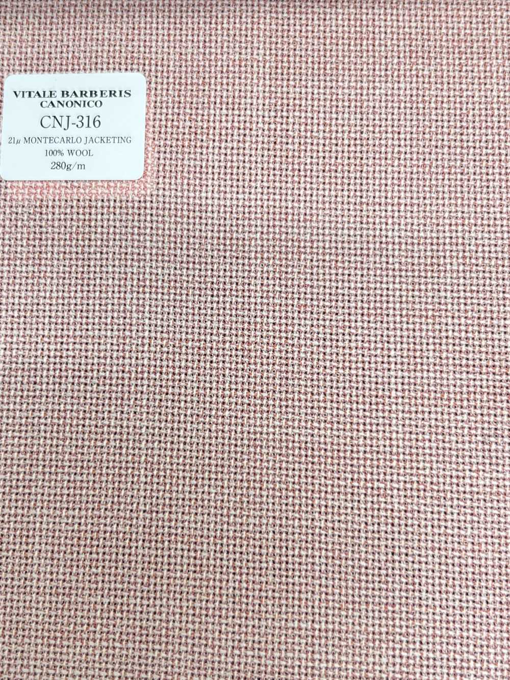 CNJ316 CANONICO 經典款 21μ Montecarlo 外套 粗麻布純色[布料] 佳能