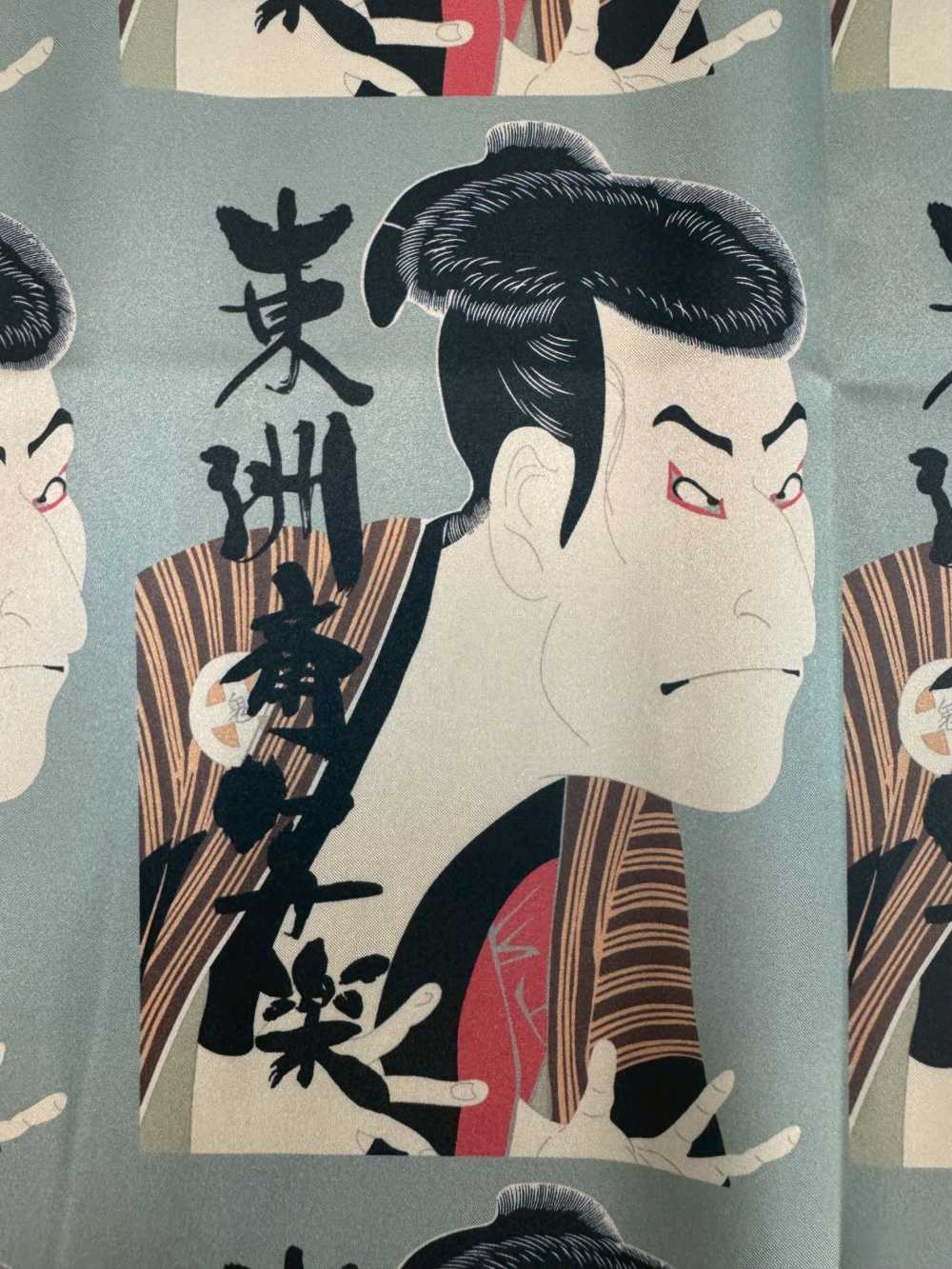 TPS2001 東洲齋寫樂印花里料重複圖案[裡料]