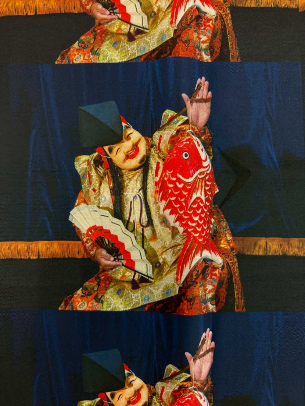 TPT1003 Iwami Kagura 印花裡料重複圖案