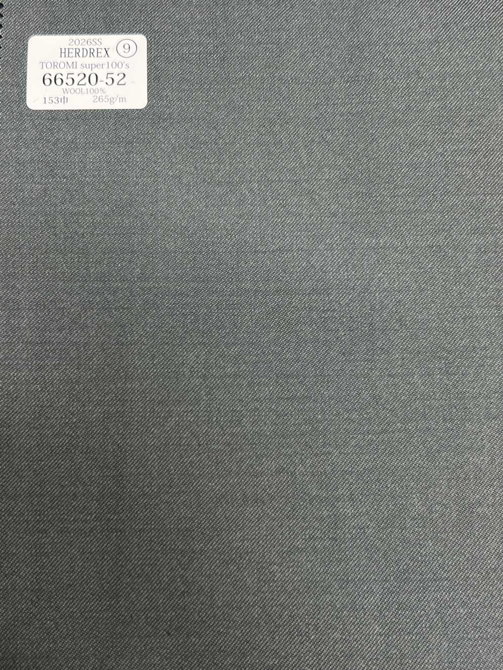 66520-52 26SS HERDREX [TOROMI super100's] Toromi Super 100[布料] 國島株式會社