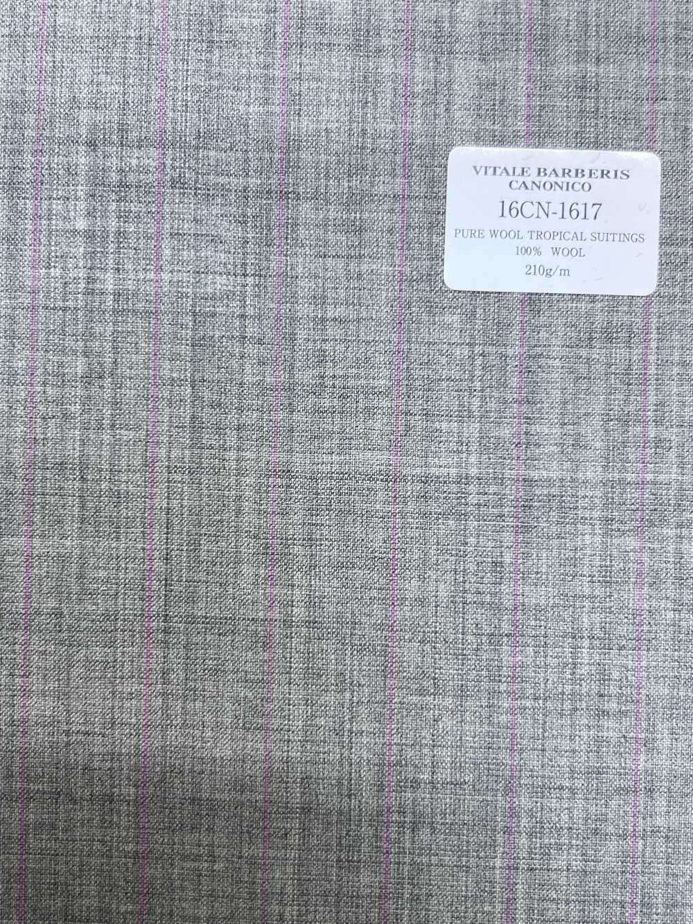 16CN1617 26SS VBC Vitale Barberis Canonico 純羊毛熱帶西裝布料 佳能