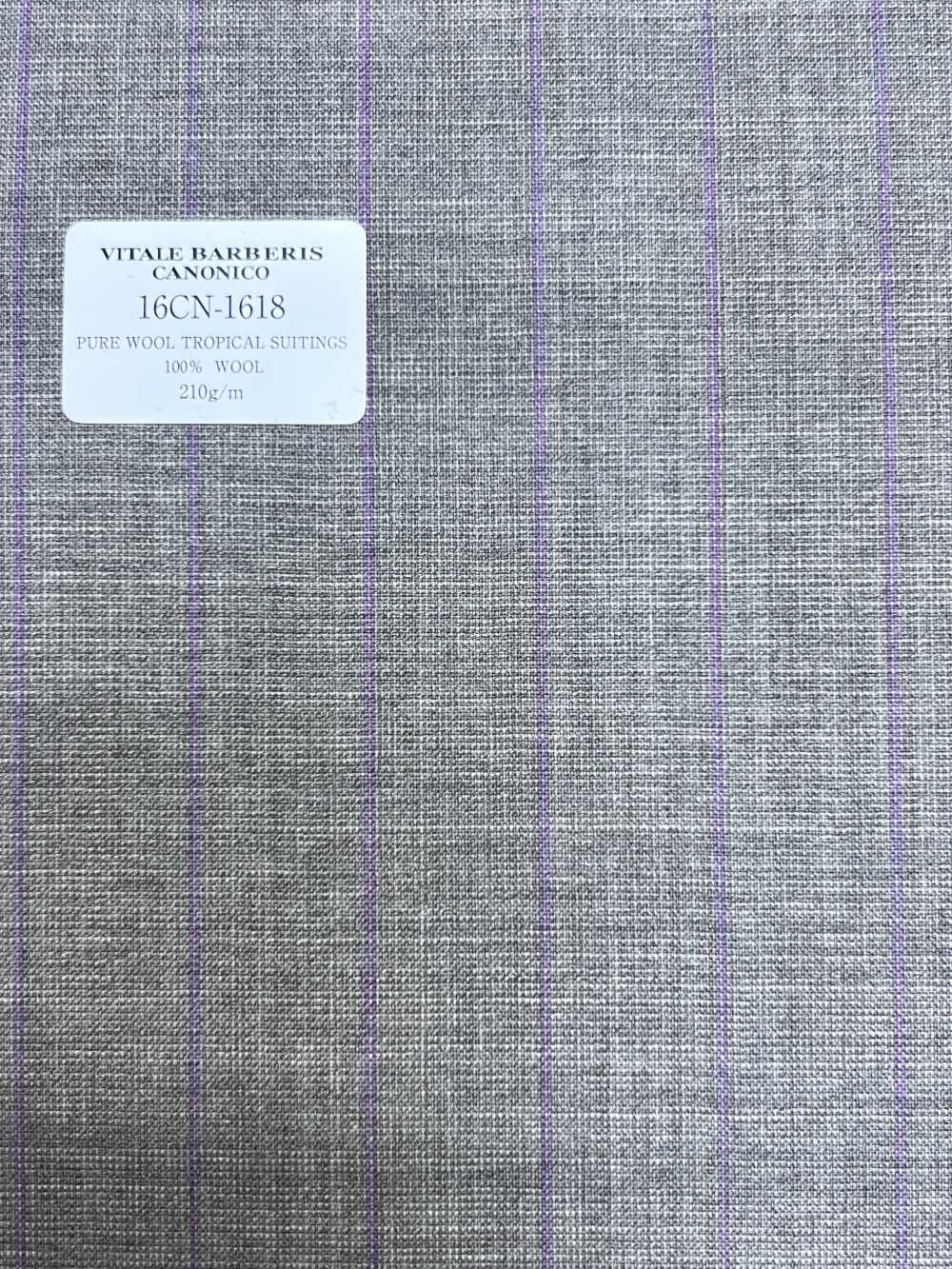 16CN1618 26SS VBC Vitale Barberis Canonico 純羊毛熱帶西裝布料 佳能
