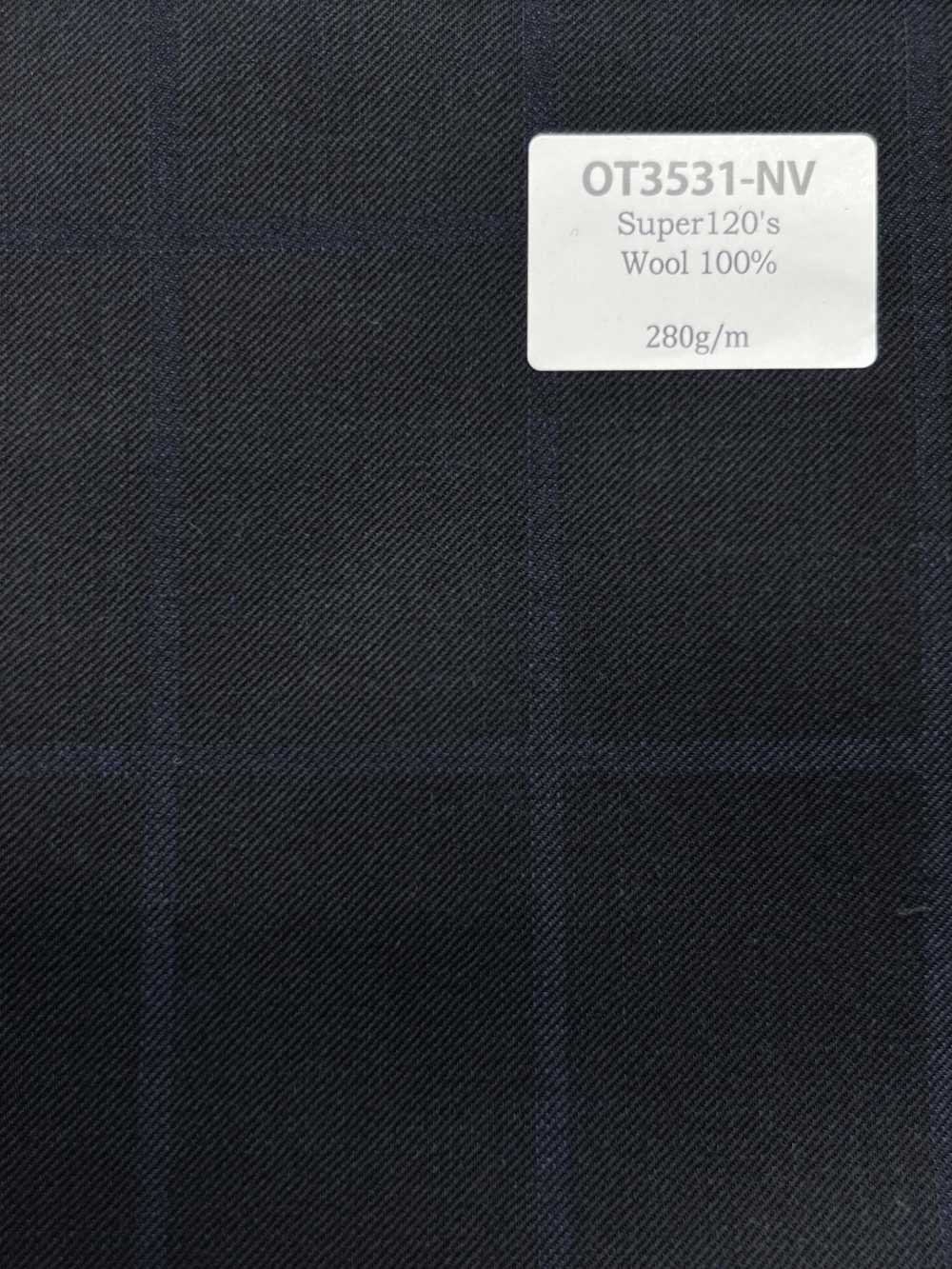 OT3531-NV 常規 日本製 Super120單紗 W100 海軍藍[布料]