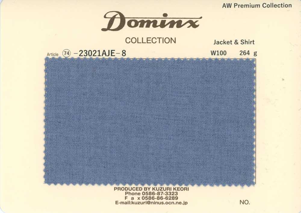 23021AJE-8 經典款 夾克與襯衫 100%羊毛 DOMINX（多明克斯）高級系列 淺藍色[布料] 葛根毛織物（DOMINX）