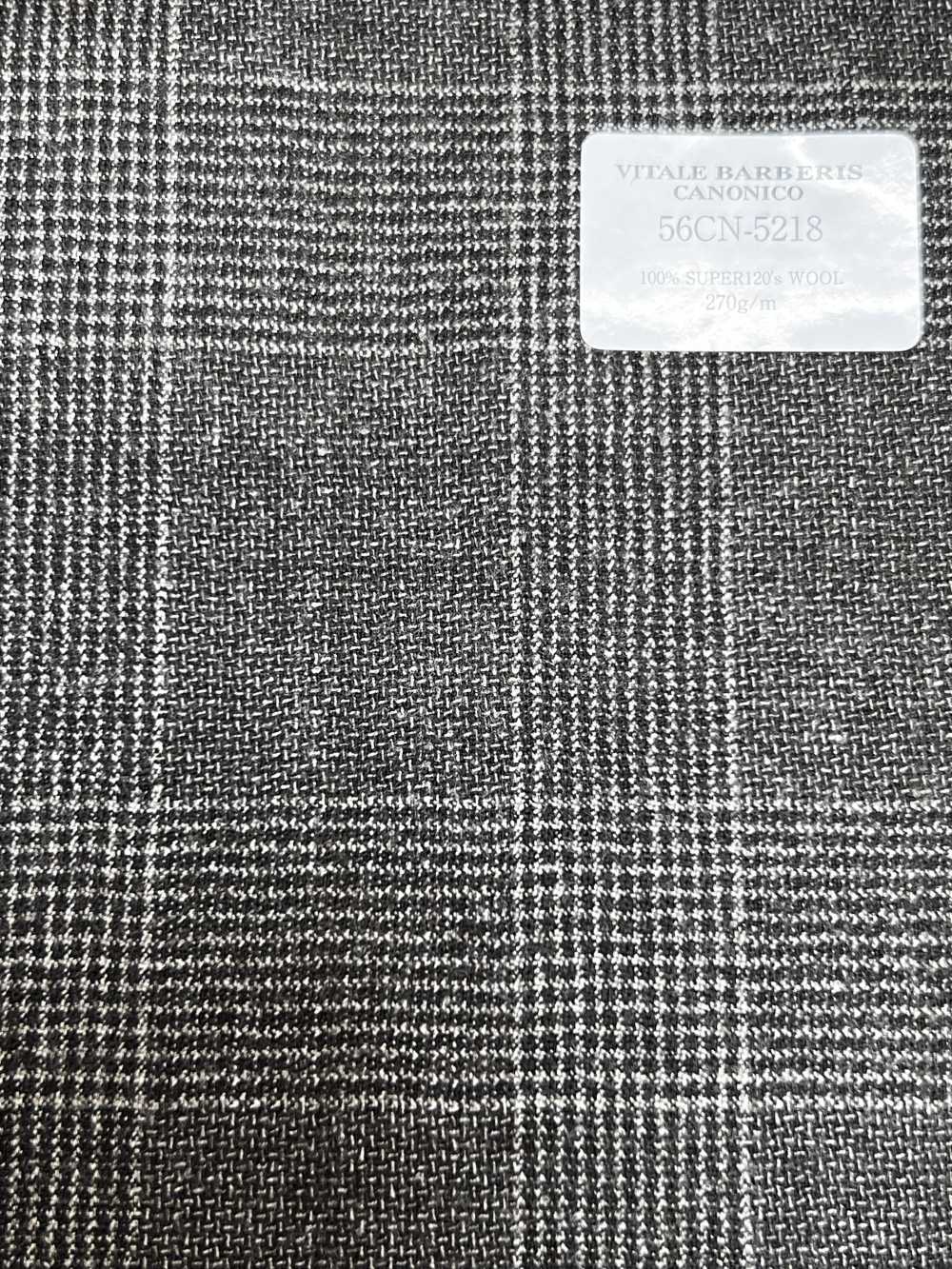 56CN5218 CANONICO FLANNEL CLASSICS 棕色 格倫格紋[布料] 佳能